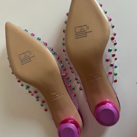 KATE SPADE New York Honor Pumps Clear (SIZE 5B, FITS US 6) - Picture 3 of 5